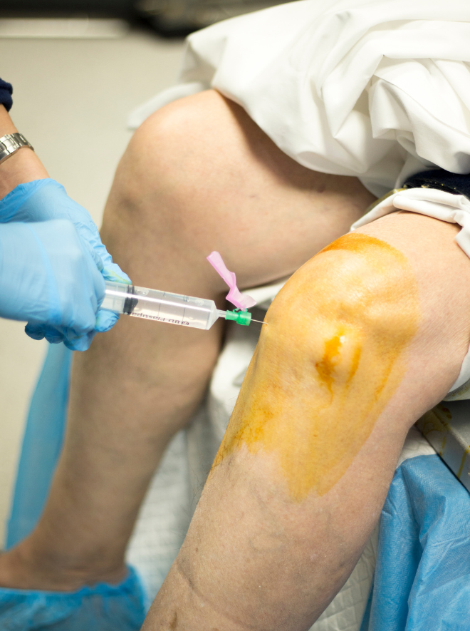 Hospital con servicios de infiltraciones